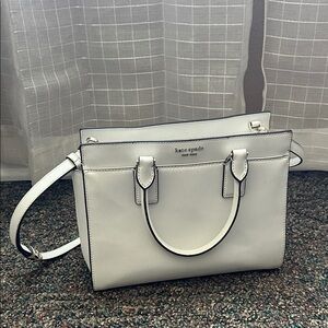 Kate Spade White Tote Purse